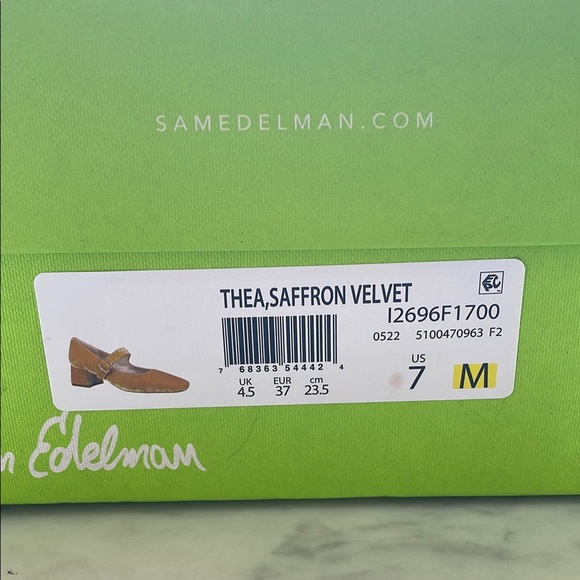 Sam Edelman Saffron Velvet Heels - Picture 2 of 9